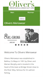 Mobile Screenshot of olivers-menswear.com